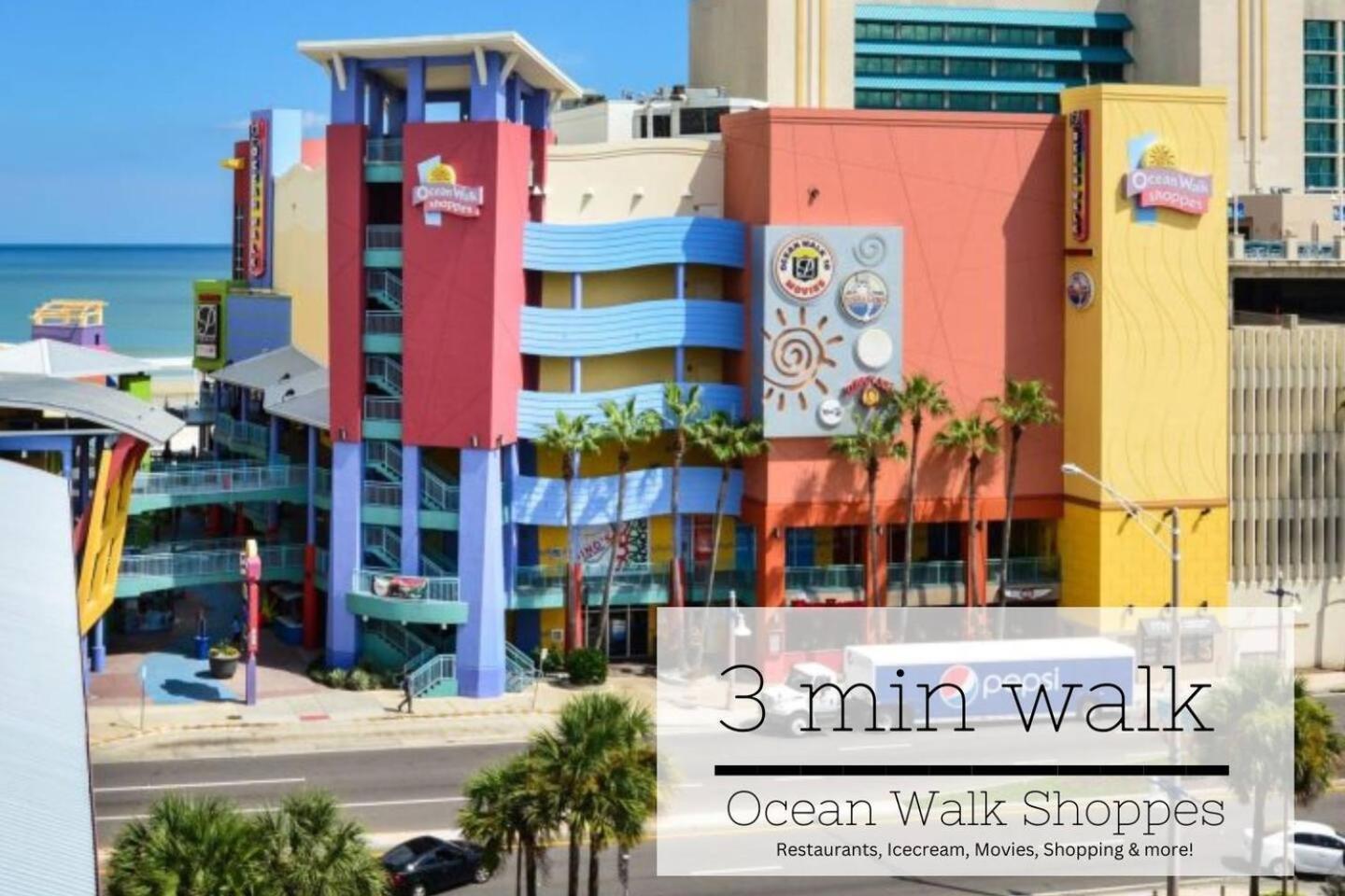 14Th Floor 2 Bedroom Resort Condo Direct Oceanfront Wyndham Ocean Walk Resort Daytona Beach 1401 المظهر الخارجي الصورة
