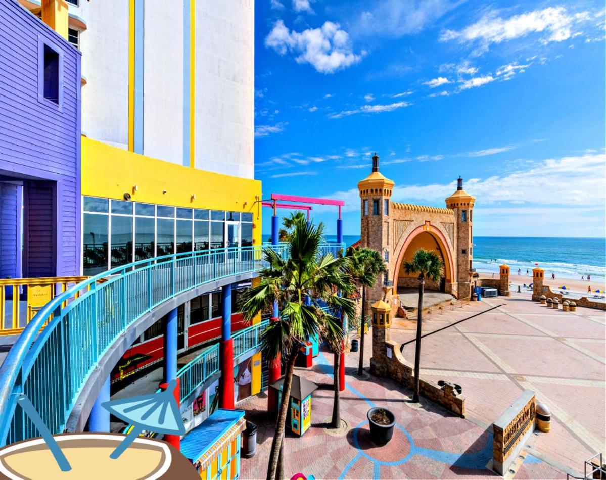 14Th Floor 2 Bedroom Resort Condo Direct Oceanfront Wyndham Ocean Walk Resort Daytona Beach 1401 المظهر الخارجي الصورة