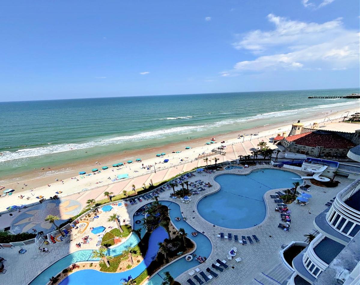 14Th Floor 2 Bedroom Resort Condo Direct Oceanfront Wyndham Ocean Walk Resort Daytona Beach 1401 المظهر الخارجي الصورة