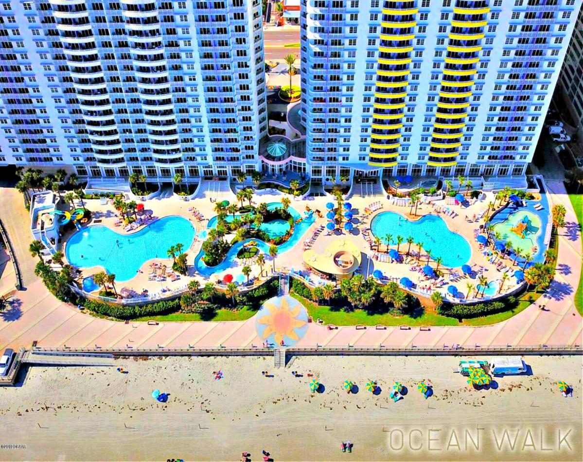 14Th Floor 2 Bedroom Resort Condo Direct Oceanfront Wyndham Ocean Walk Resort Daytona Beach 1401 المظهر الخارجي الصورة